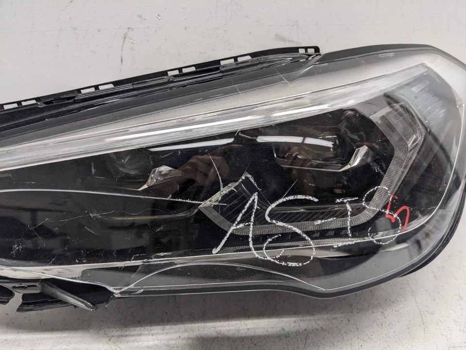 Faro delantero izquierdo bmw x1 led conductor 2020-2022 para repuestos t2 Foto 4 de 4