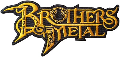 BROTHERS OF METAL - Logo - 5,1 x 11 cm - Patch - 168948