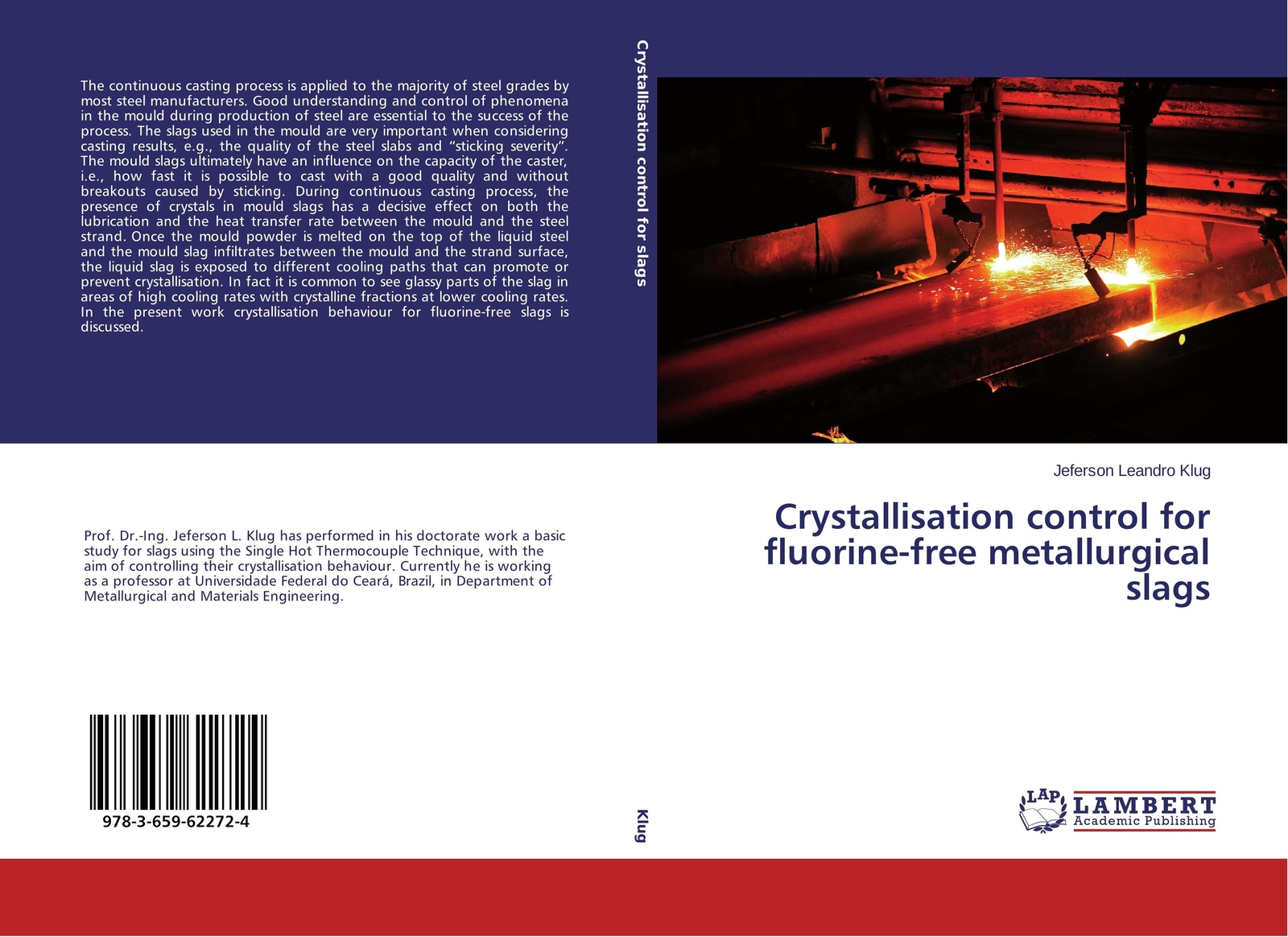 Crystallisation Control For Fluorine-free Metallurgical Slags Klug