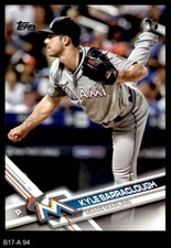 2017 Topps #94 Kyle Barraclough Marlins 8 - NM/MT