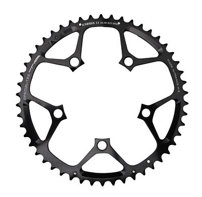 Autre pièce détachée vélo Stronglight Plateau route 5bra 53dts d.110 compact exterieur noir ct2