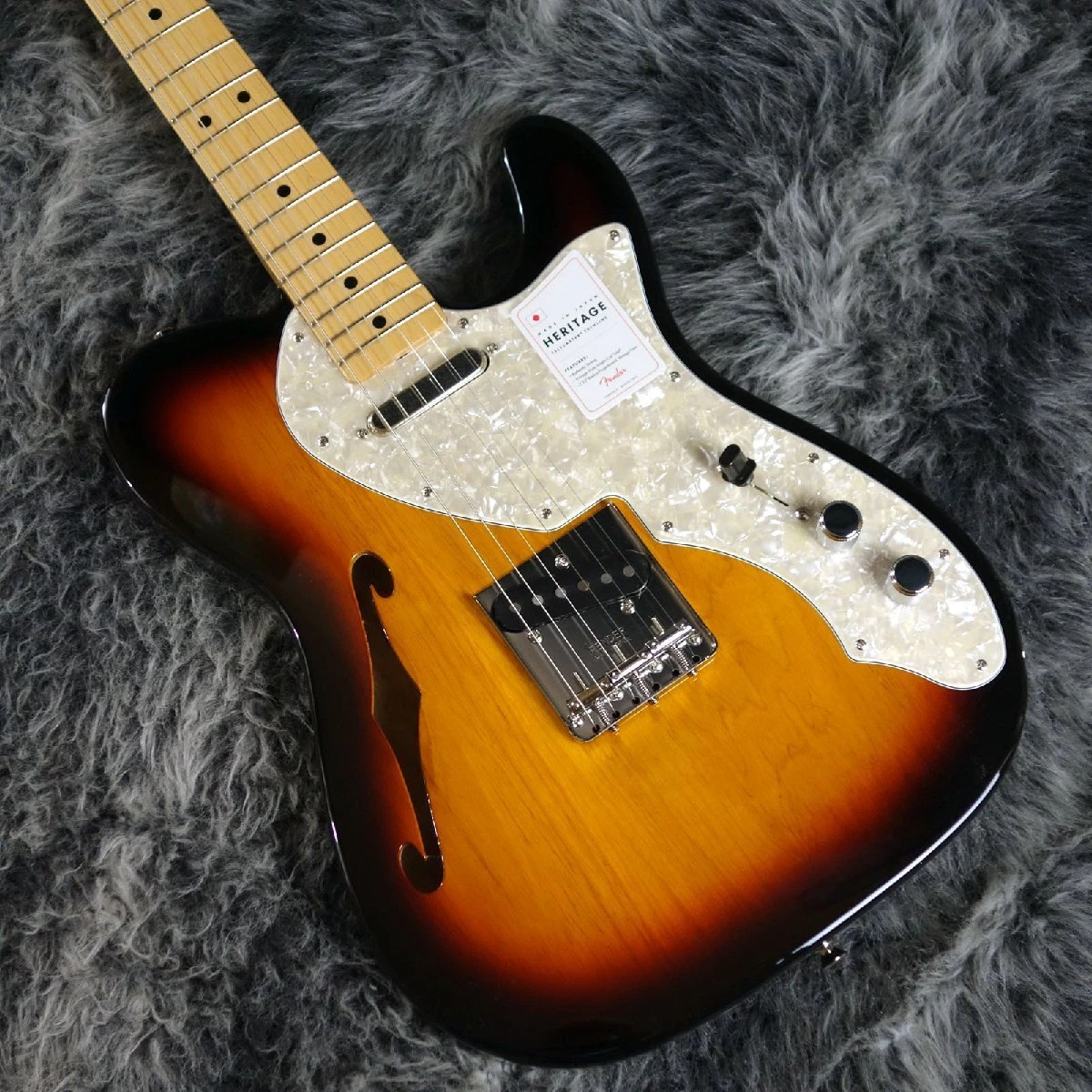Fender MIJ Heritage 60s Telecaster Thinline MINT Sunburst Electric