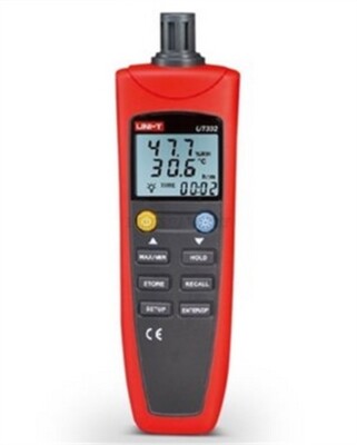 Uni-T UT332 Temperature Humidity Moisture Meter Tester Usb Thermo-Hygrometer sk