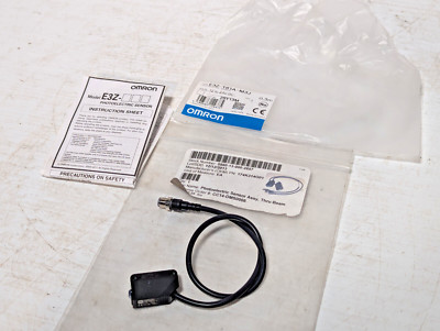 Omron E3Z-T81A-M3J, E3Z-T81A-L, Photoelectric Sensor, 174K314G01, 12-24VDC, Thru
