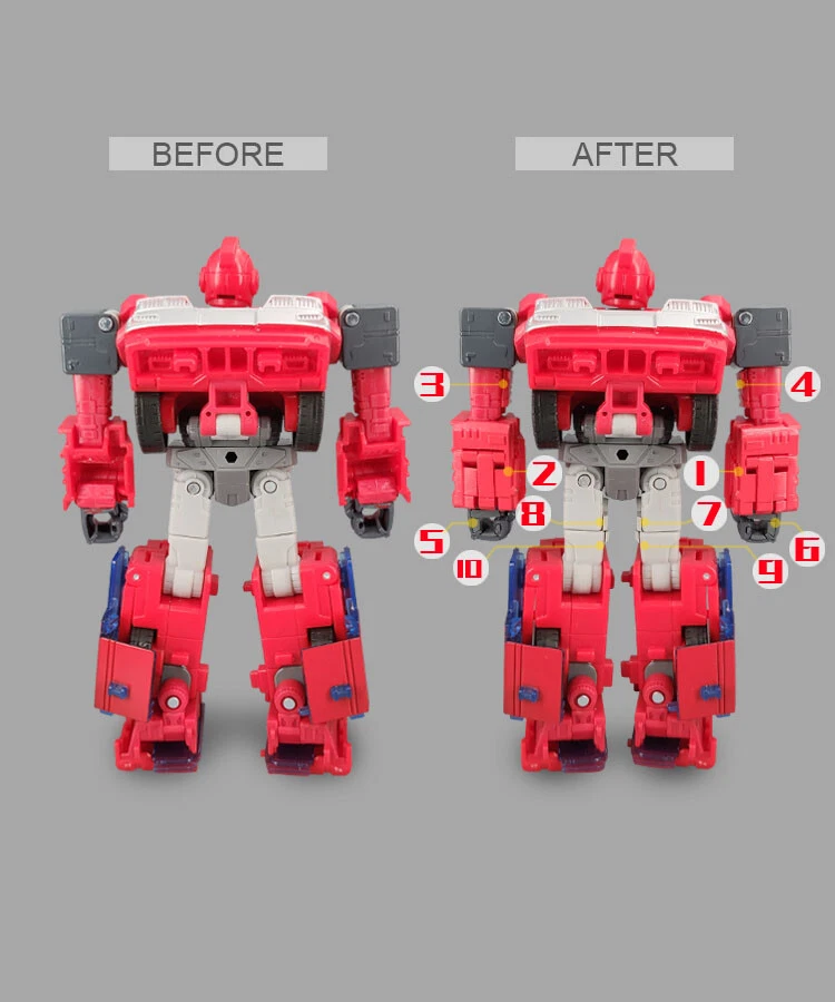 in stock! Replenish Arm Leg Filler Upgrade Kit For SS86 Ironhide - GO BETTER - Image 3 of 4