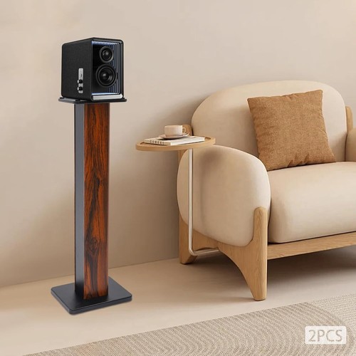 Wooden Speaker Stands 2 Pack 35in/90cm Loudspeaker Surround Speaker Rack SALE - Picture 9 of 9
