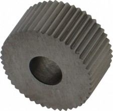 3/4" Diameter Cobalt Straight Knurl Wheel, 90° Teeth, Circular Pitch, 20 TPI