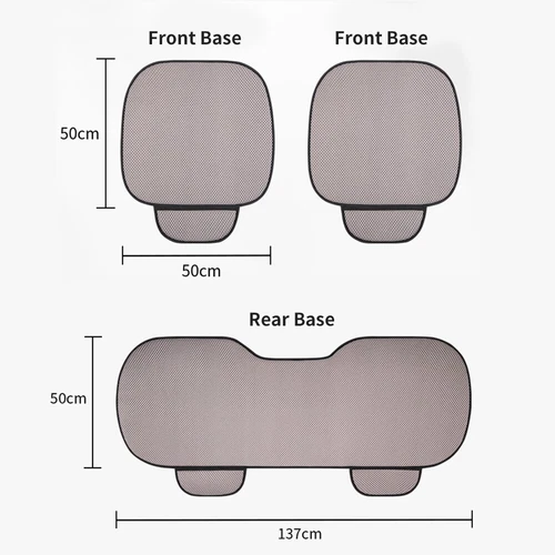 Summer Car Seat Covers With Pocket Cool Cushions Pad Mat Comfortable Universal - Imagen 16 de 31