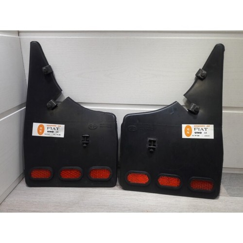 Bavettes Arrière Catadioptres Garde-boue Pour Fiat Uno - Neuf Rb France