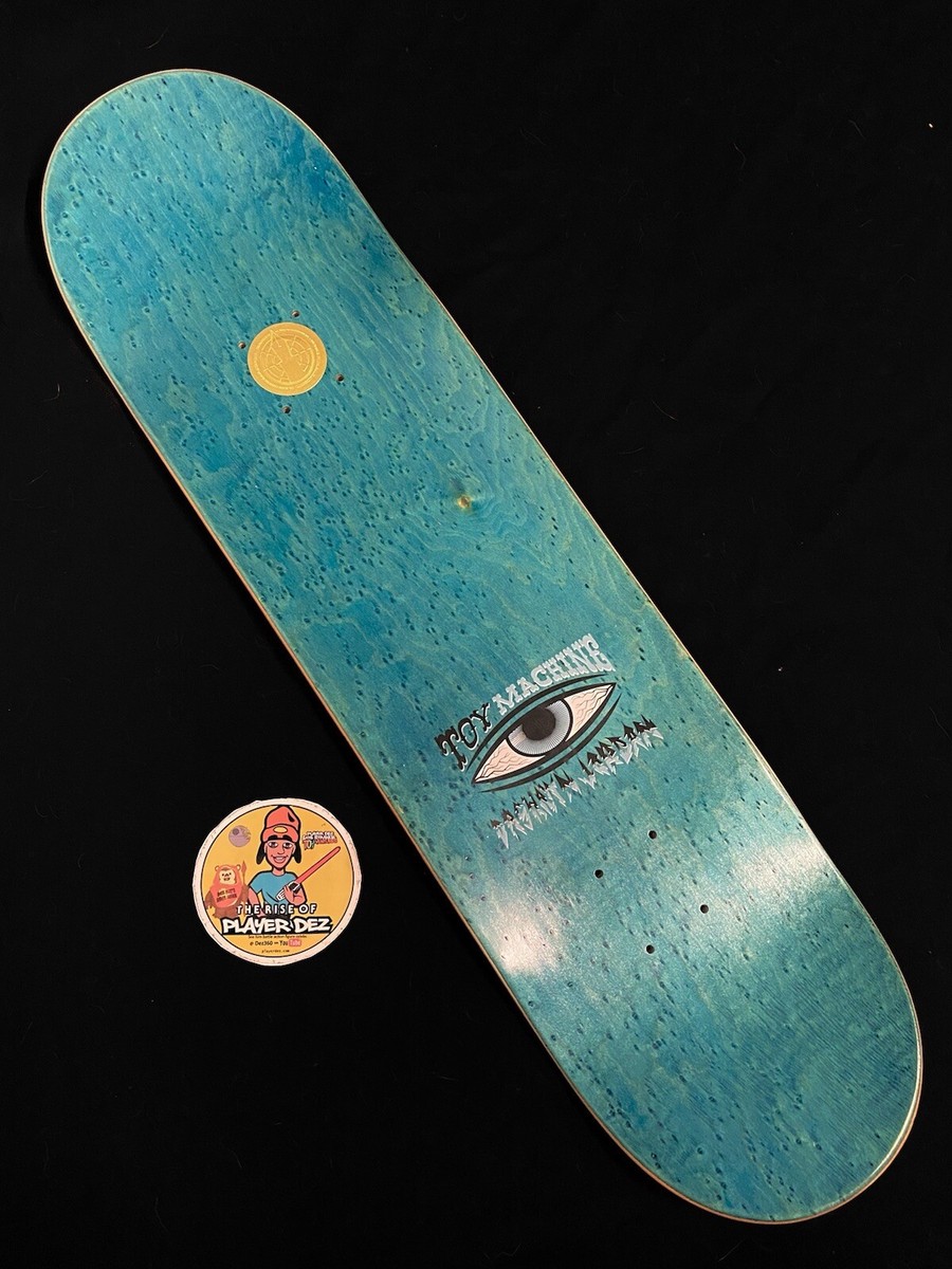 RARE SIGNED Dashawn Jordan Toy Machine Pro Debut Skateboard