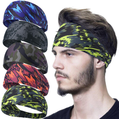 Nike Camo Headband Men Women Bandana Head Wrap Neck Headband Hair