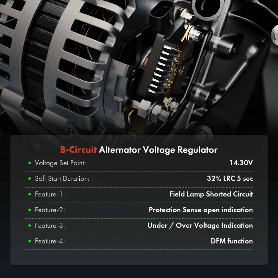 Regulador alternador 14,3 V para Toyota Camry Corolla Sienna Lexus ES350 Pontiac Foto 2 de 4