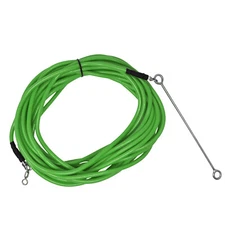 Palantic 20m Green Floatline with Speed Needle & Swivel • 9 mm PVC Tubing