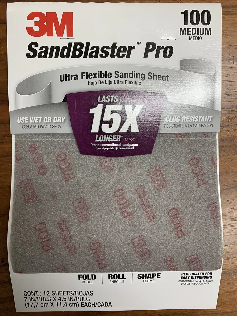 3m sandblaster pro flexible sandpaper deals