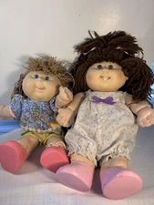 2 Cabbage Patch First Edition 1990 Hasbro Dolls