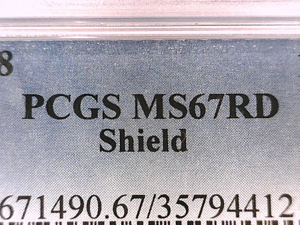 2018 P Lincoln Shield Cent PCGS MS 67 RD 35794412 - Image 3 of 3