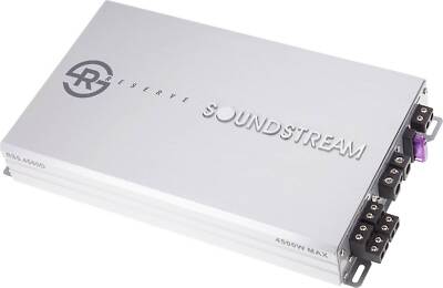 SOUNDSTREAM RS5.4500D 4500 Watt 5-Channel Car Stereo Amp Speaker