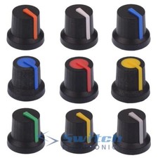 CLIFF Soft Touch Control Knob 6mm Splined or D Potentiometer Pot K87MR K87MAR