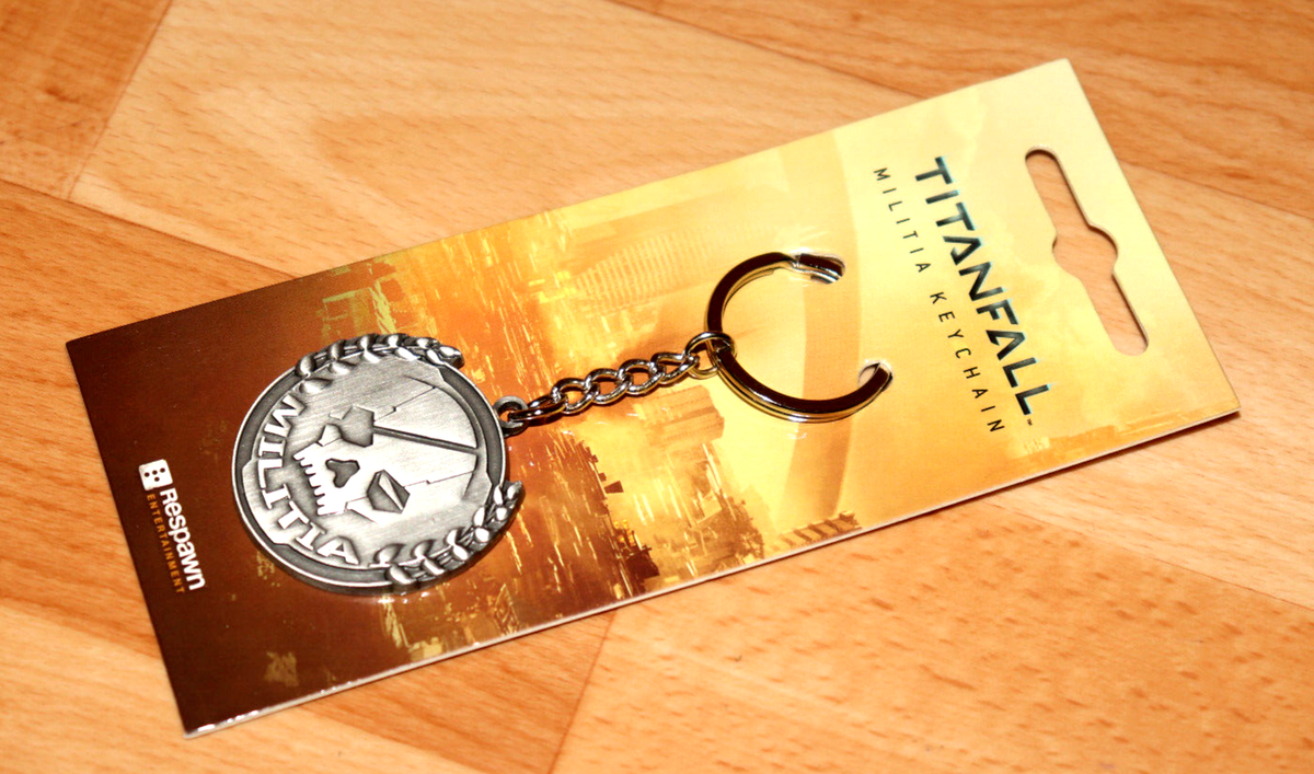 【MAISON MINED】23FW★ PINCH L KEY RING 2014 Titanfall IMC Rare Keychain / Keyring Schlüsselanhänger