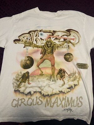 Travis Scott Circus Maximus Tour Shirt, Utopia, Size M