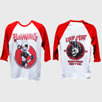 ヴィンテージパンクTシャツPLASMATICS （80s PLASMATICS Tシャツ 黒 