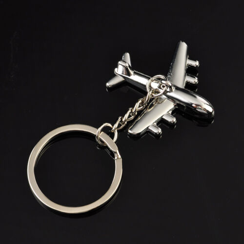 Classic 3D Simulation Model airplane plane Keychain Key Chain Ring Keyring Gift - Bild 7 von 9
