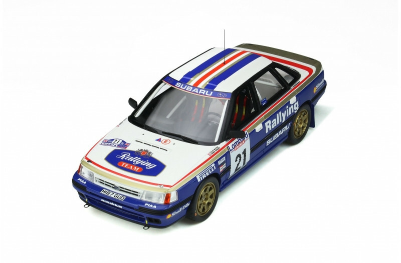 SUBARU LEGACY RS TEAM SUBARU RALLY 21 LOMBARD 1992 McRAE OTTO