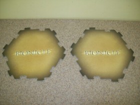 Quest For Makuta Bionicle Board Game Replacement Parts Pieces Lot of 11