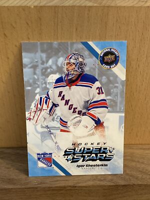 Igor Shesterkin Hockey Superstars NHCD-18 National Hockey Card Day
