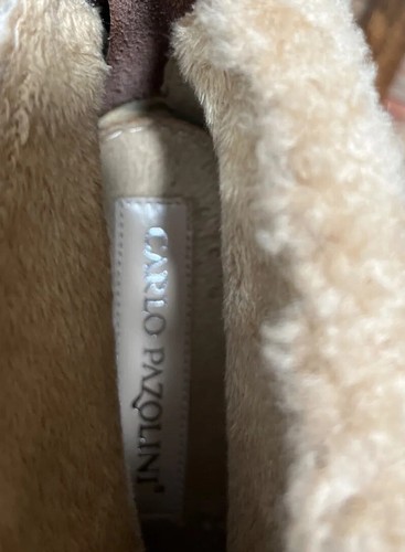 Botas de cuero para mujer Carlo Pazolini marrones con piel sintética bronceada talla 39 ligeramente desgastadas - Imagen 4 de 11