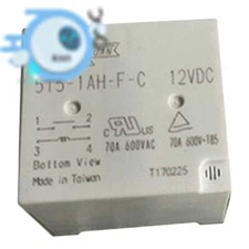 1PC SONG CHUAN 515-1AH-F-C 12VDC Power Relay 70A 600VAC 2Pins~
