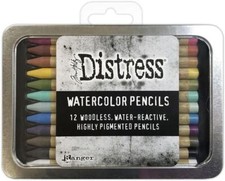 Ranger Industries Tim Holtz Distress Watercolour 12 Count Pack of 1 , Set 1