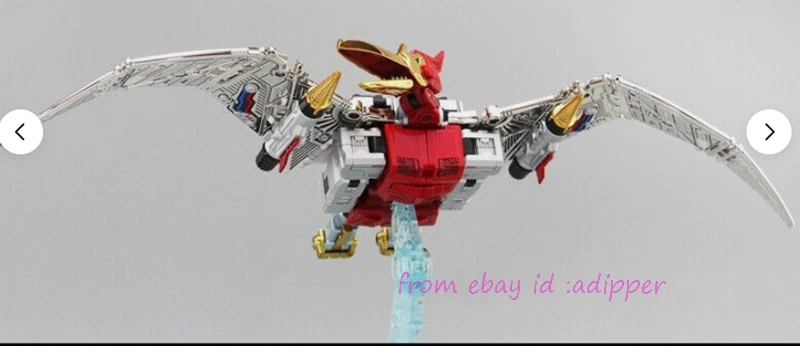 Perfect Fanstoys Ft-05xt Soar Red Action Figure Metallic Limited Edition Stock - Image 4 of 4