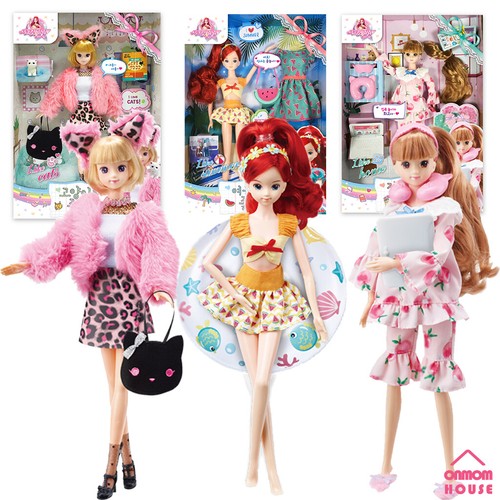 New Secret Jouju I Like Cats & Summer & Home 3 Dolls SET Korean Juju Barbie Doll