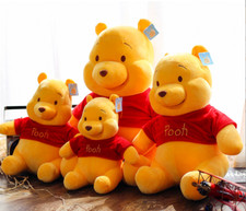 Carino peluche Winnie The Pooh orso grande giocattolo bambola gigante 3 misure