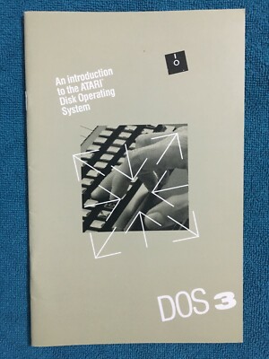 Fachliteratur Einführung in das ATARI Disk Operating System - DOS 3 -