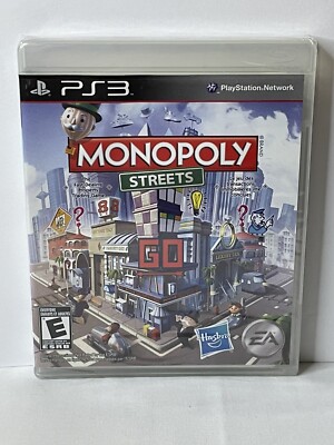 Monopoly Streets (Sony PlayStation PS3, 2010) New Sealed Free
