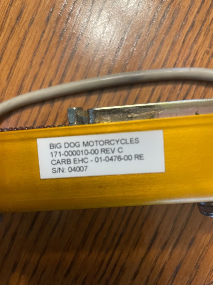 Big Dog EHC Module (2007 K9) OEM 17100001000 rev c Carb eBay