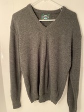 Vintage Jantzen Knit Sweater Men's Size M Long Sleeve Pullover Made In USA