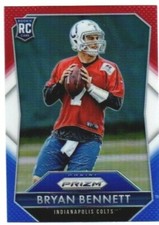 2015 Panini Prizm Red White & Blue Prizms #211 Rookies Bryan Bennett Rookie Card