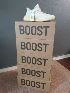 tênis yeezy boost 350 v2 carbon asriel unissex