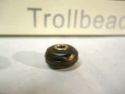 Trollbeads Elfbeads 925 Sterling Silver Core Glass BROWN SILK BEAD LAA