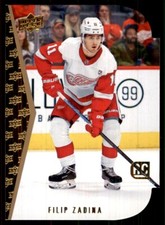 2019-20 Upper Deck 1994-95 Rookie Tribute Die Cuts Filip Zadina Detroit Red