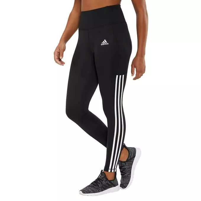 adidas Ladies 7 8 3 Stripe Active Tight High Waisted ED6990