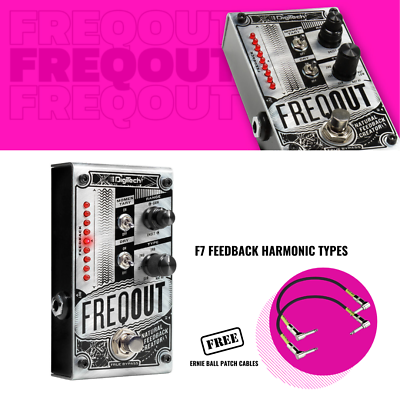 DigiTech FREQOUT-U Dynamic Feedback Guitar Expression Pedal