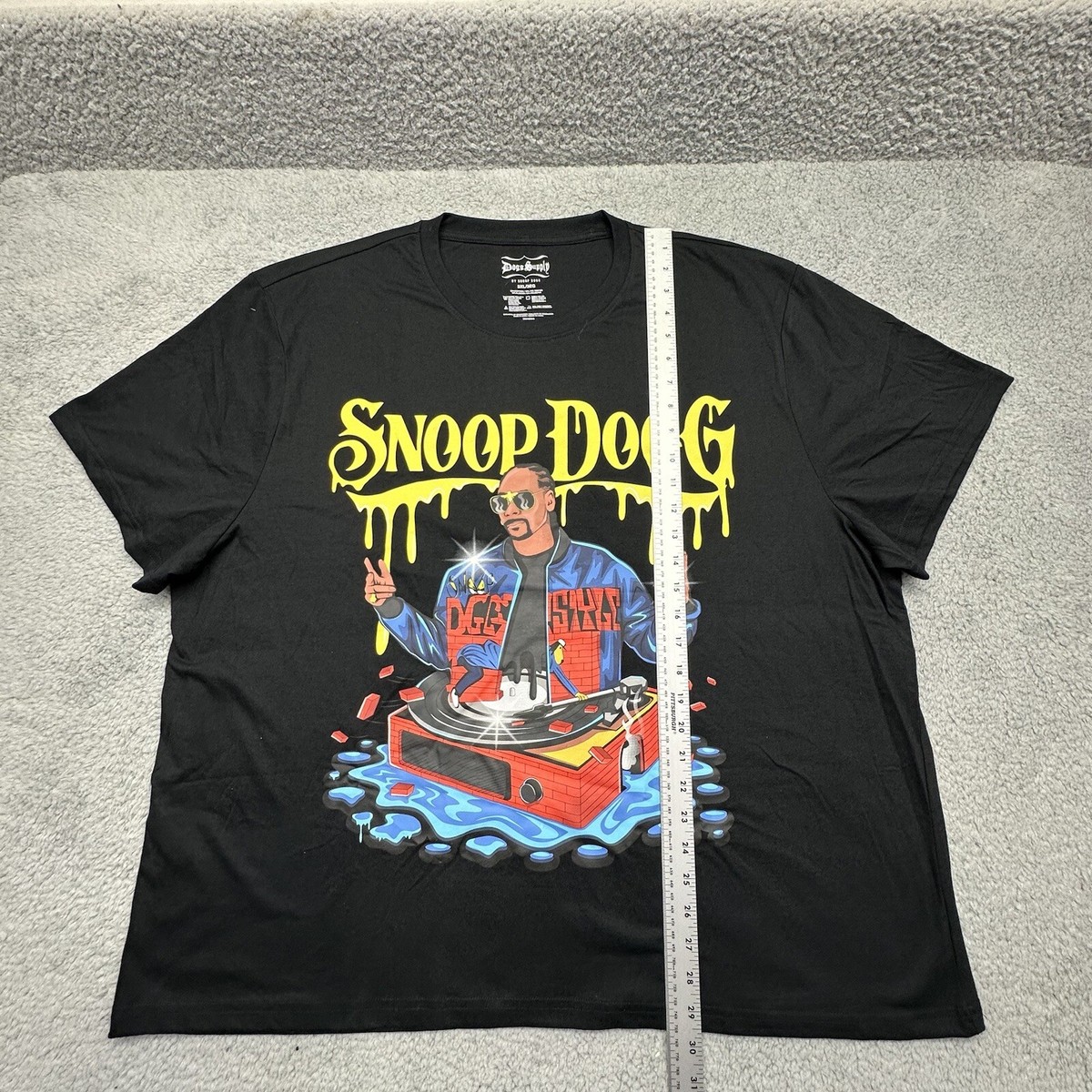 Snoop Dogg 長袖カットソー ダークブルー　サイズX L USED Snoop Dogg 長袖カットソー ダークブルー サイズX L USED Snoop Dogg