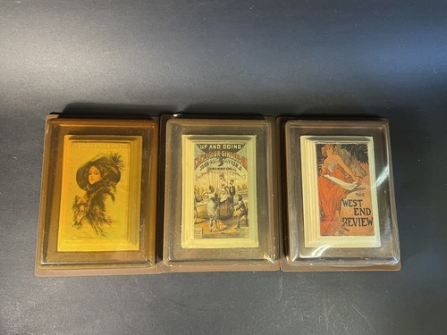 1975 Vintage Village Soap Gallery Art Print Soap Lot Of 3