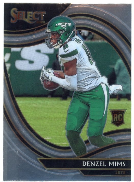 2020 Panini Select - Field Level Denzel Mims #363 (RC)