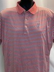 Peter Millar Mens Size Large Multicolor Striped 100% Cotton Golf Polo SEE LOGO — photo 5