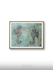 Pam Bible Abstract Colorful Modern Unique Bold Wall Art Acrylic Canvas